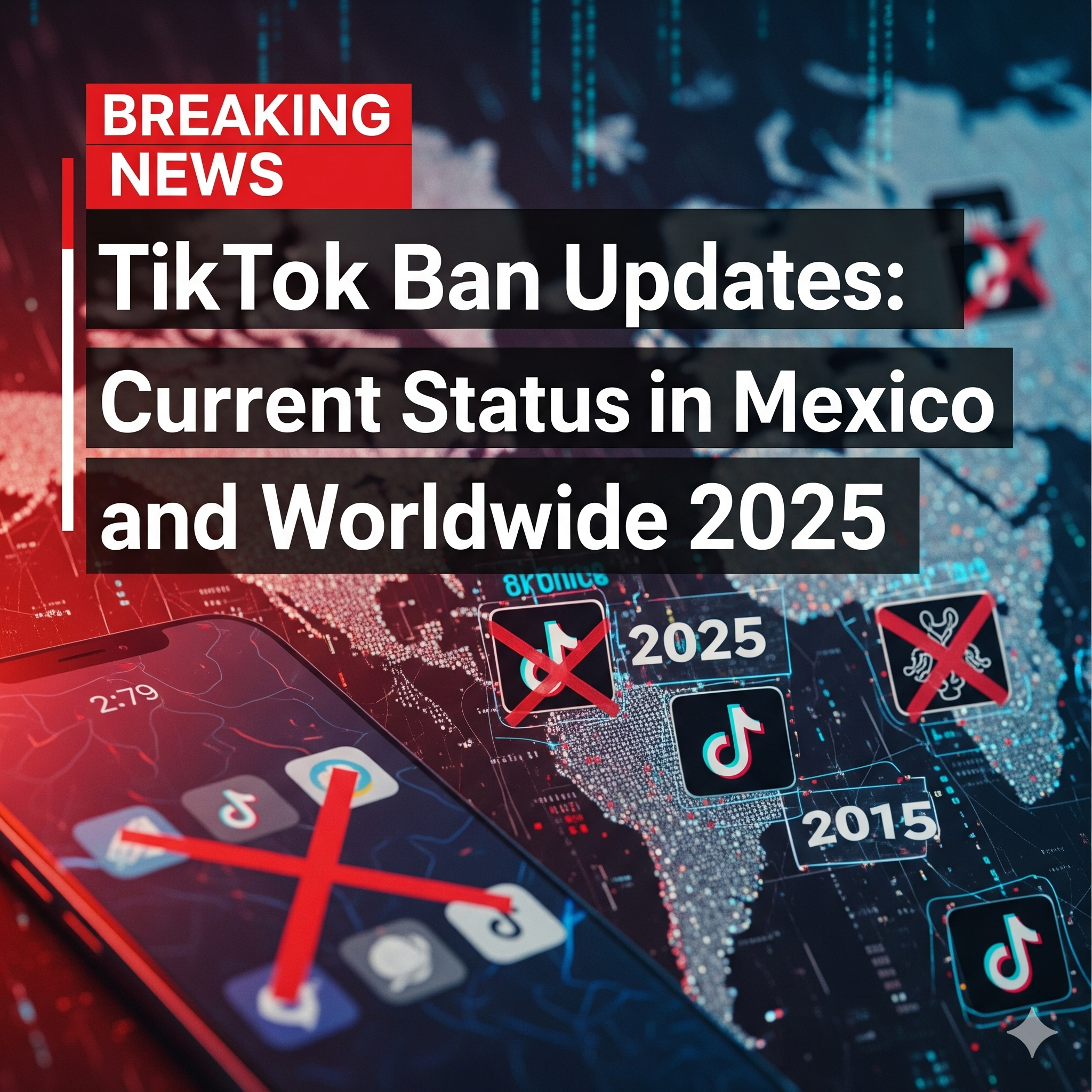 TikTok Ban Updates: Current Status in Mexico and Worldwide 2025
