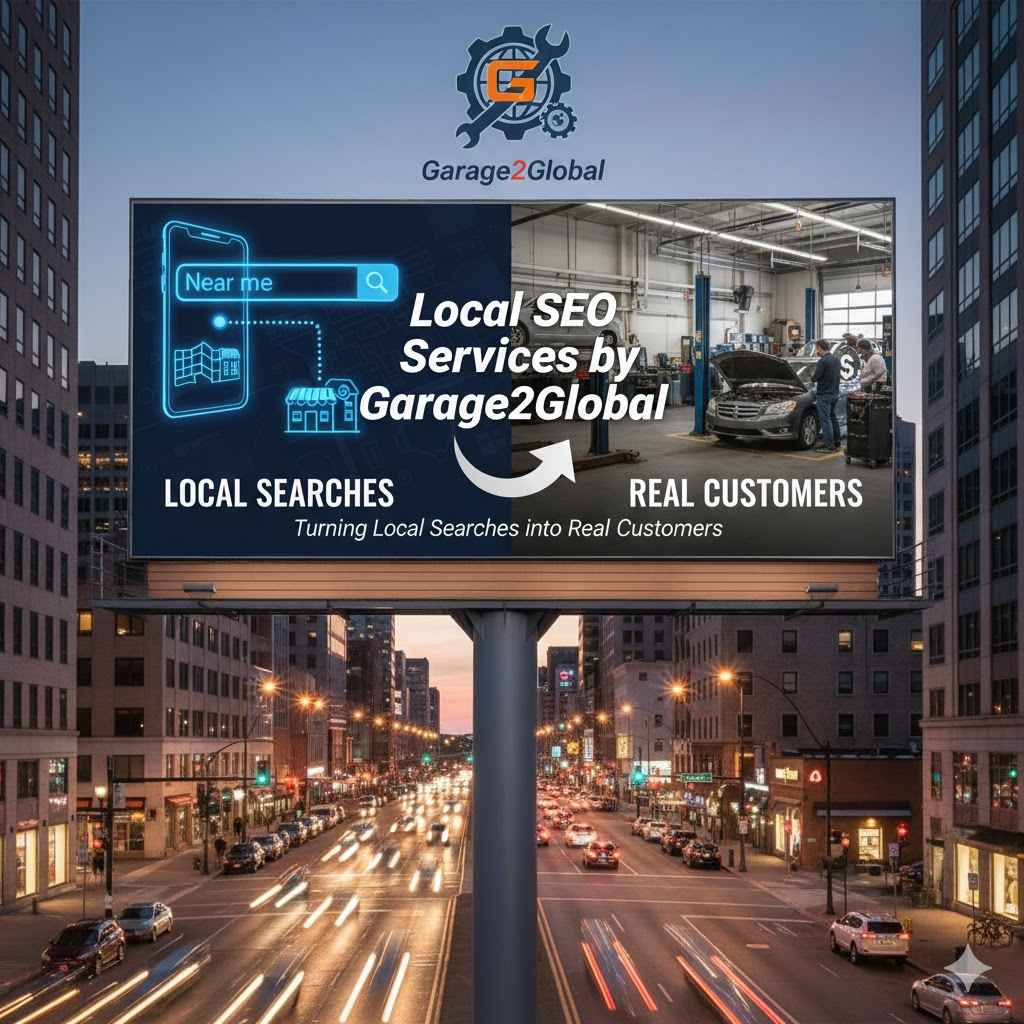 Local SEO Services by Garage2Global – Turning Local Searches into Real Customers